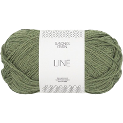 Sandnes Garn Line Olive Green 110m