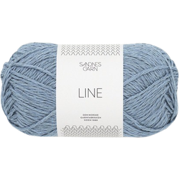 Sandnes Garn Line Blue Hydrangea 110m