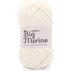 Drops Design Big Merino Uni Colour Off White 75m