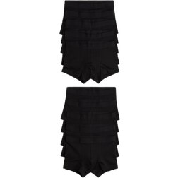H&M Bomuld Trunks 10-Pak- Sort (1277402003)