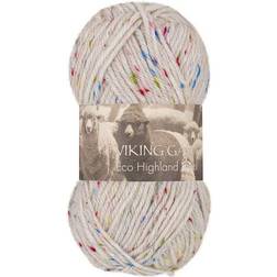 Viking of Norway Eco Highland Wool Hvid Tweed 110m
