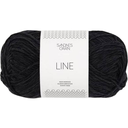 Sandnes Garn Line Black 110m