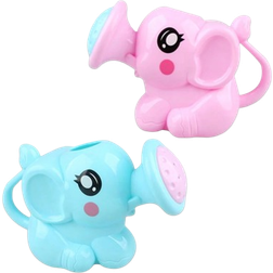 Shein 1pc Baby Bath Flower Sprinkler Toy, Elephant Shaped Animal Water Pump Shower Toy For Toddler Kid Bath Water Play