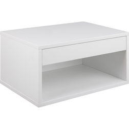 AC Design Furniture Cholet White Nachttisch 35x50cm