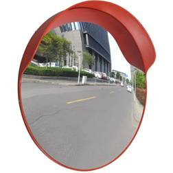vidaXL Convex Traffic Mirror PC Plastic 18" - Orange