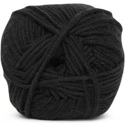 Hjertegarn Extrafine Merino Sort 120m