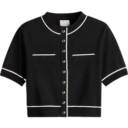 H&M Dense Knit Cardigan - Black