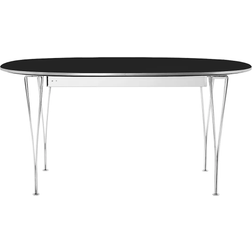 Fritz Hansen Superellipse B620 Black/Matt Bright Spisebord 100x270cm
