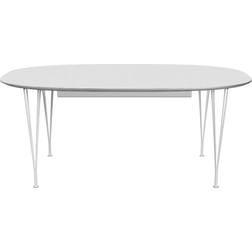 Fritz Hansen Superellipse B620 White/Matt White Matbord 100x270cm