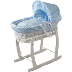 For Your Little One Wicker Baby Moses Basket with Stand 19.3x32.7" 19.3x32.7"