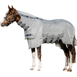 Horseware Rambo Protector Fieldsafe Plus Insect Rug - Grey/Navy/White/Beige