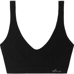 Boody Seamfree Crop Bra - Black