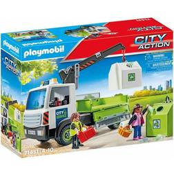 Playmobil Glass Recycling Truck with Container 71431