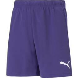 Puma Youth TeamRISE Football Shorts - Prism Violet/White (704943-10)