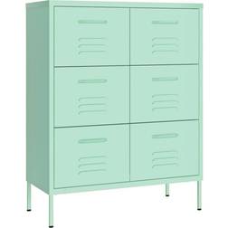 vidaXL Drawer Mint Förvaringsskåp 80x101.5cm