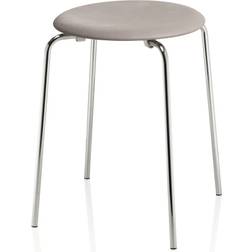 Fritz Hansen Dot Lava Grey Seating Stool 46cm