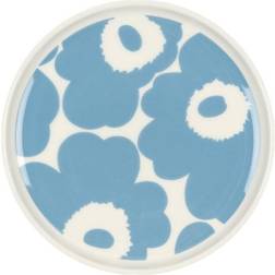Marimekko Oiva Unikko Sky Blue Assiett 13.5cm