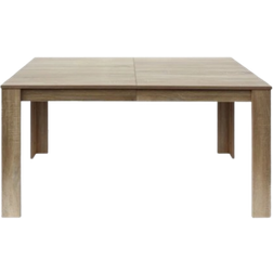 vidaXL Engineered Wood Oak Dining Table 80x140cm