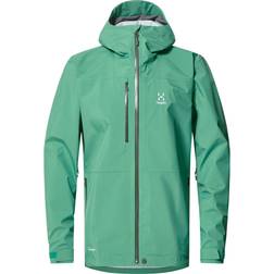 Haglöfs Front Proof Jacket Men - Dk Jelly Green