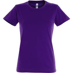 Sol's Imperial Women's Round Neck T-shirt - Dark Purple