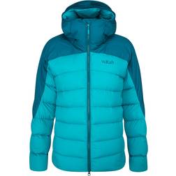 Rab Women's Infinity Alpine Down Jacket - Ultramarine/Aquamarine