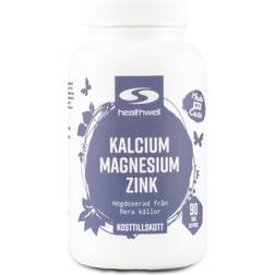Healthwell Kalcium Magnesium Zink 90 st