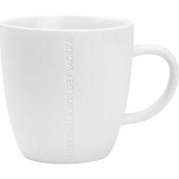 Ernst Citat Enkla Natural White Mugg 35cl