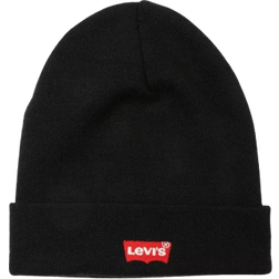 Levi's Embroidered Slouchy Beanie - Regular Black