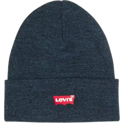Levi's Embroidered Slouchy Beanie - Navy Blue