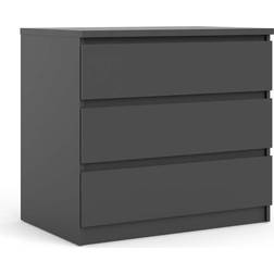 Tvilum Naia Matt Black Kommode 76.8x70.1cm