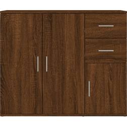 vidaXL 823276 Brown Oak Sideboard 91x75cm
