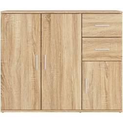 vidaXL 823272 Sonoma Oak Skjenk 91x75cm