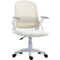 Homcom Ergonomic Swivel Computer White Office Chair
