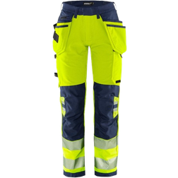 Fristads 2664 GSTP Stretch Trousers - Yellow/Navy