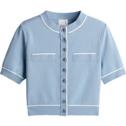 H&M Dense Knit Cardigan - Light Blue