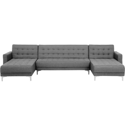 Beliani Aberdeen Grey Sofa 348cm 5 Seater