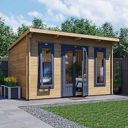 Dunster House Log Cabin 4 x 3 Metres (Building Area )