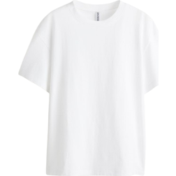 H&M Loose-Fit T-shirt - White