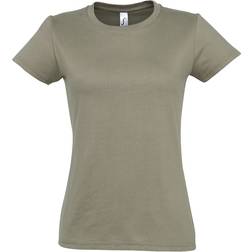 Sol's Imperial Women's Round Neck T-shirt - Khaki