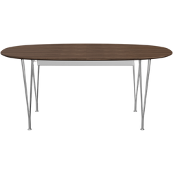 Fritz Hansen Superellipse B620 Walnut/Bright Spisebord 100x270cm