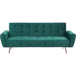 Beliani Selnes Emerald Green Sofa 212cm 3-Sitzer