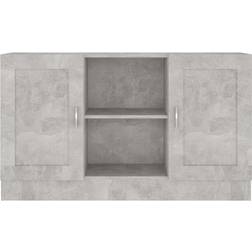 vidaXL 802781 Concrete Grey Sideboard 120x70cm