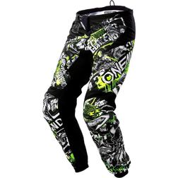 O'Neal Youth Element Attack Pant - Black/Hi-Viz Yellow