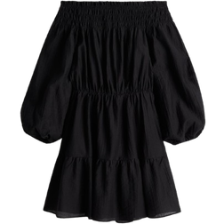 H&M Off The Shoulder Dress - Black