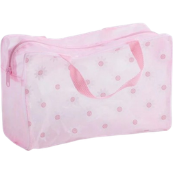 Shein Ditsy Floral Pvc Waterproof Cosmetics Toiletries Shower Organizer Travel Storage Bag, A Must-Have Makeup Bag Makeup Pouch Skincare Bag Toiletry Bag Packing Cubes, Travel Essentials Cruise Essentials Dorm Essentials, Wedding Bridesmaid Gifts, Mom Gifts, Birthday Gifts, Gifts For Friends And Teachers, Home Decor, Bathroom Livingroom Bedroom Decor, Lip Oil Organizer, Nail Polish Organizer Makeup Travel Toiletry Organizer Clear Essentials Gifts Storage Zipper Accessories Nail