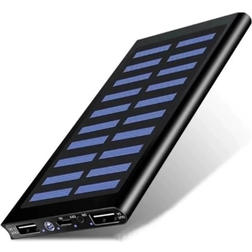 Solar Power Bank 50000mAh Black
