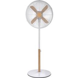 Russell Hobbs Pedestal Fan 16" White/Brown