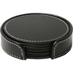 Ørskov Round Black Coaster 11cm 6pcs