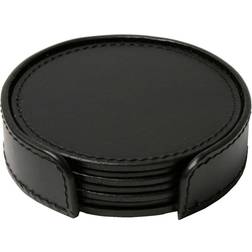 Ørskov Round Black/Black Coaster 11cm 6pcs