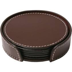 Ørskov Round Brown Glasbrik 11cm 6stk
